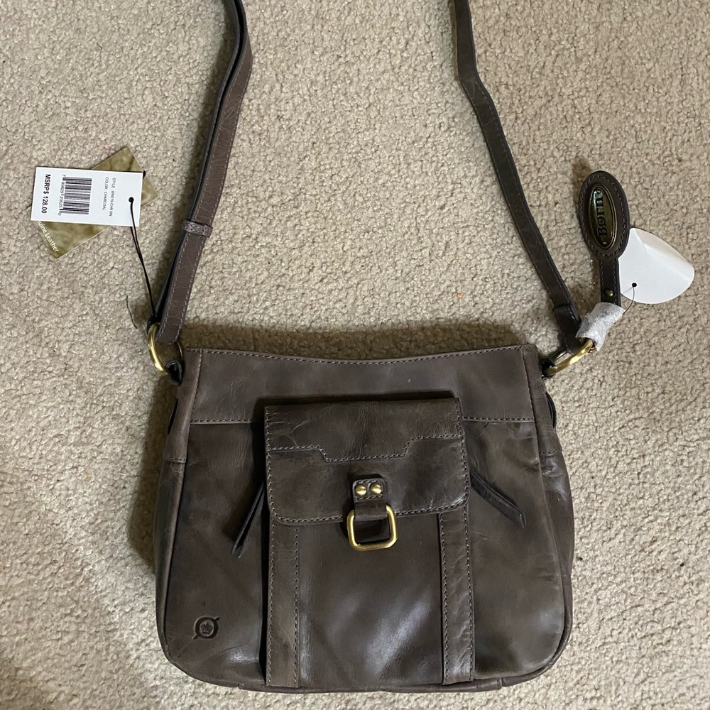 Born leather crossbody bag